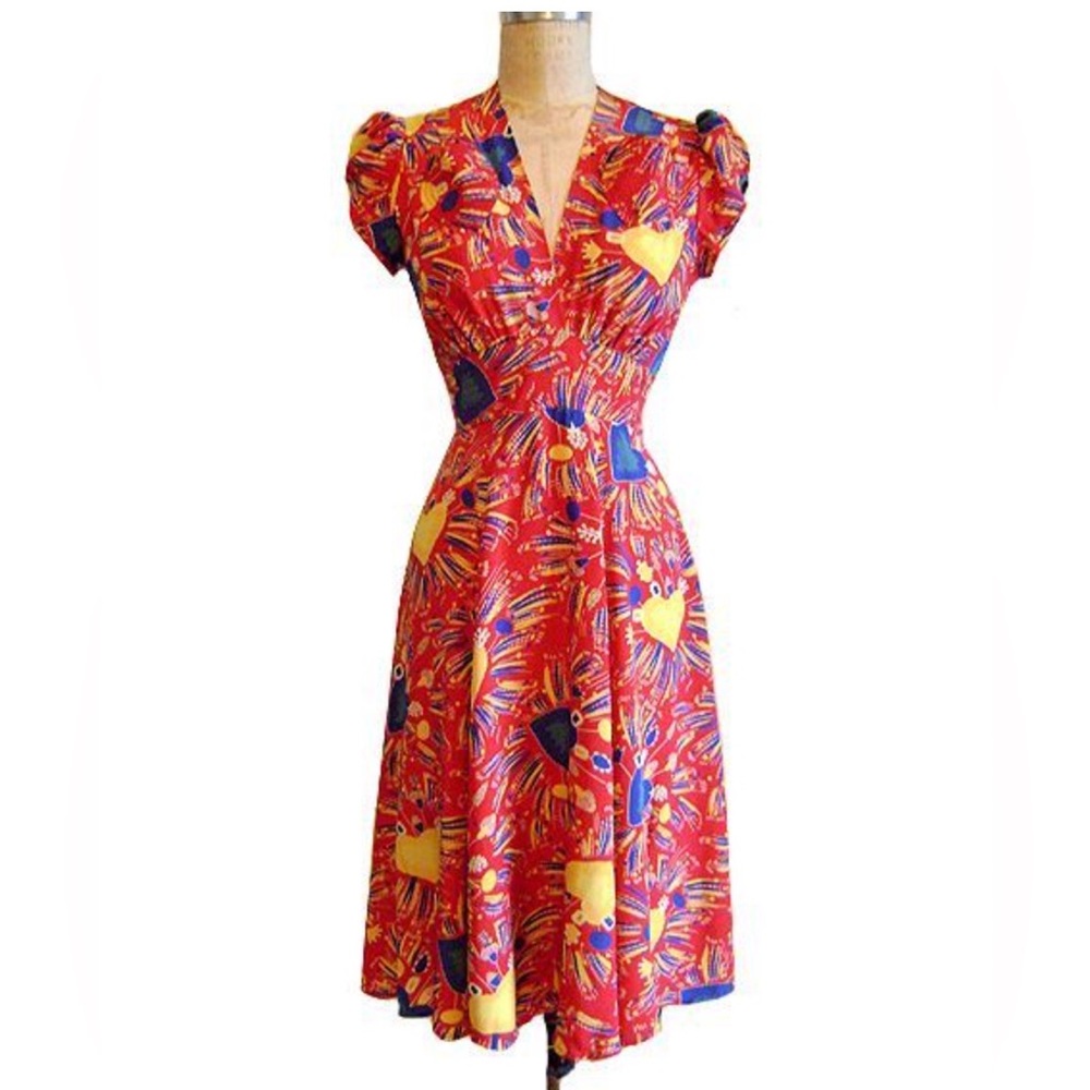 Trashy Diva Ashley Dress in Sacred Hearts